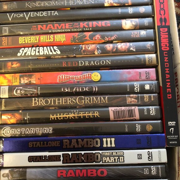 Box of 21 DVDs. Preowned. - Picture 2 of 4